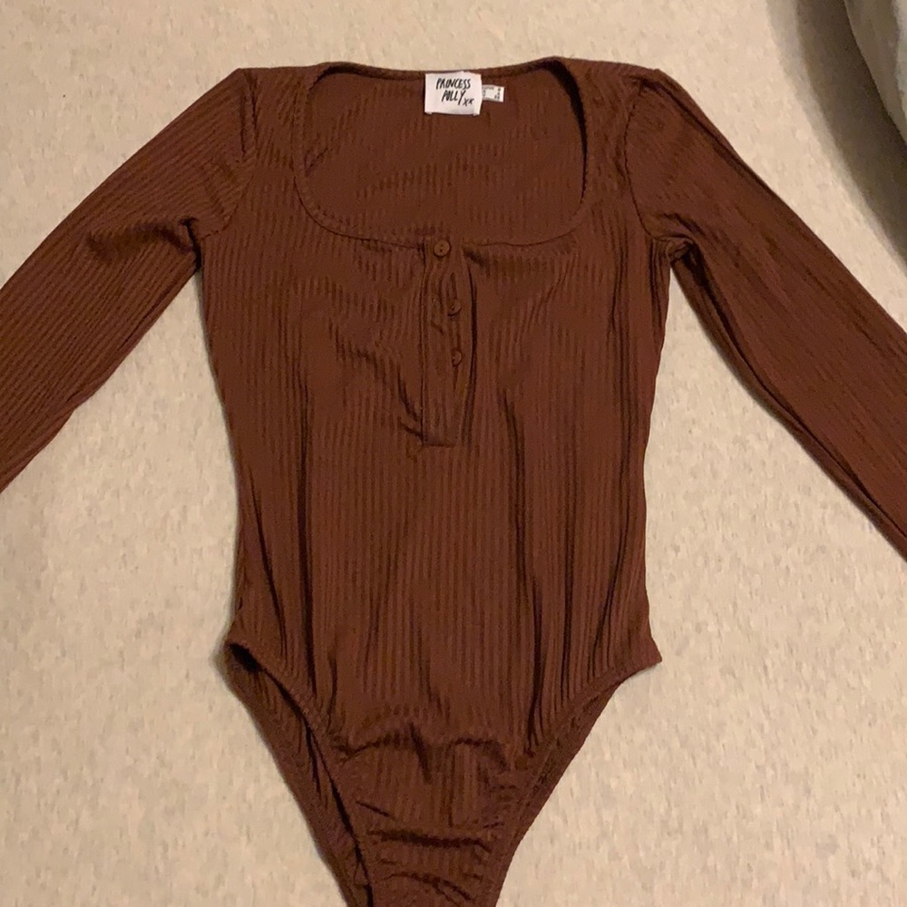 Princess polly brown bodysuit
